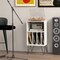 Record Player Stand with Charging Station for Living Room Bedroom
